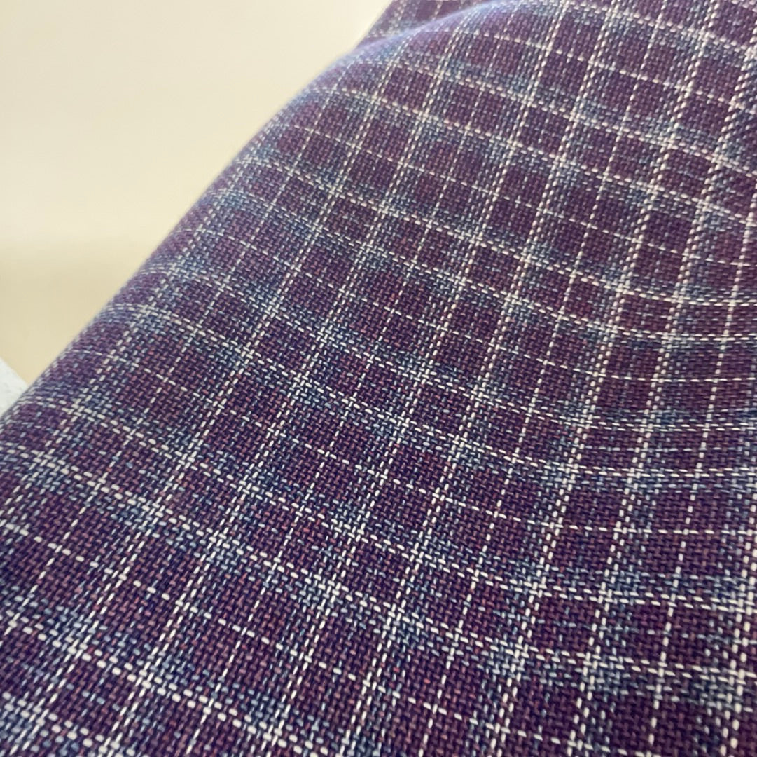 Jacket - Fusion - purp check - 22685
