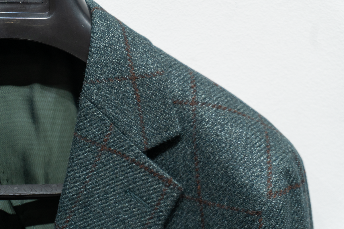 Jacket-Green/Red Windowpane-249522