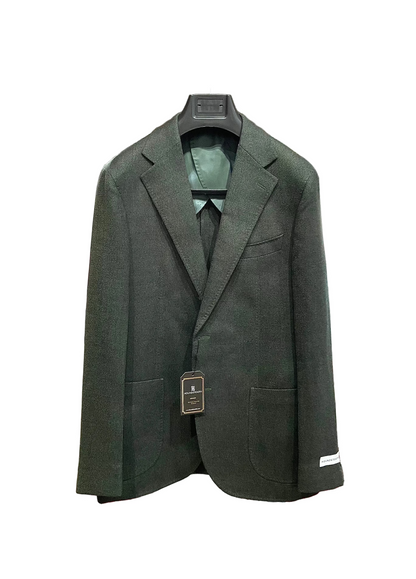 Jacket-Green Birdseye-330526