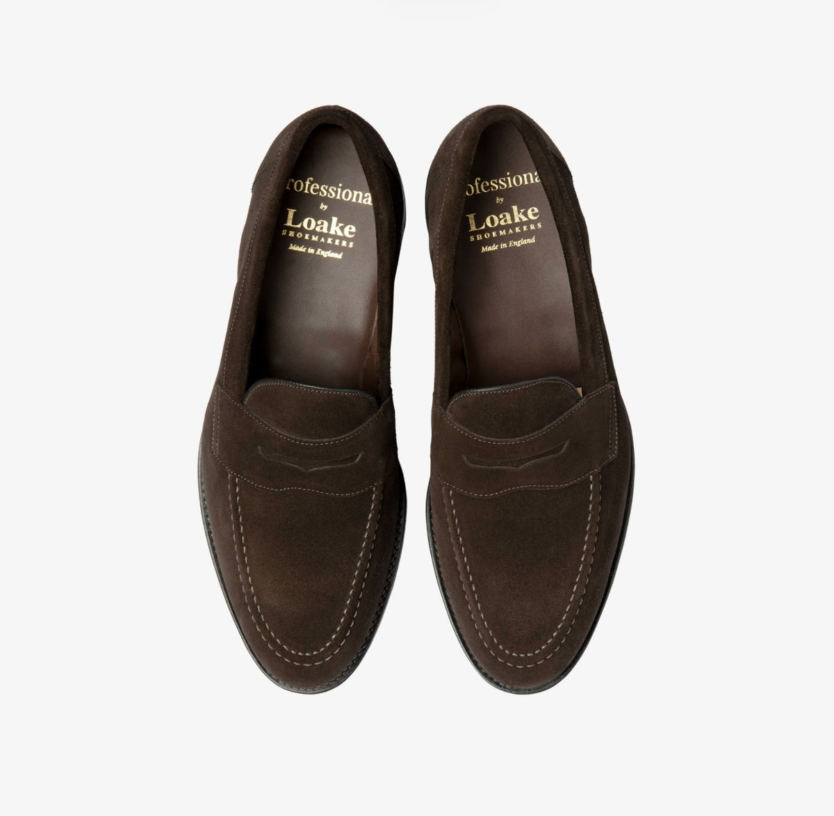 Loake-Imperial - Dark Brown Suede