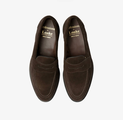 Loake-Imperial - Dark Brown Suede