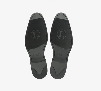 Loake- Imperial - Black Grain Leather