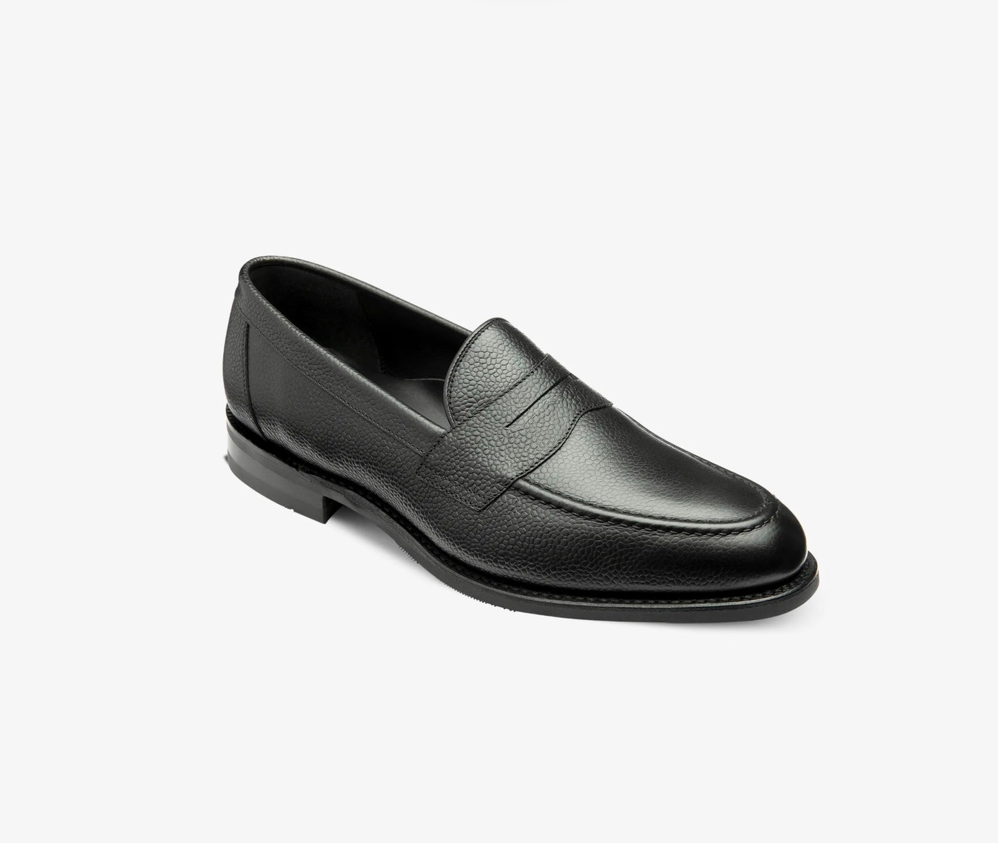 Loake- Imperial - Black Grain Leather