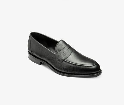 Loake- Imperial - Black Grain Leather