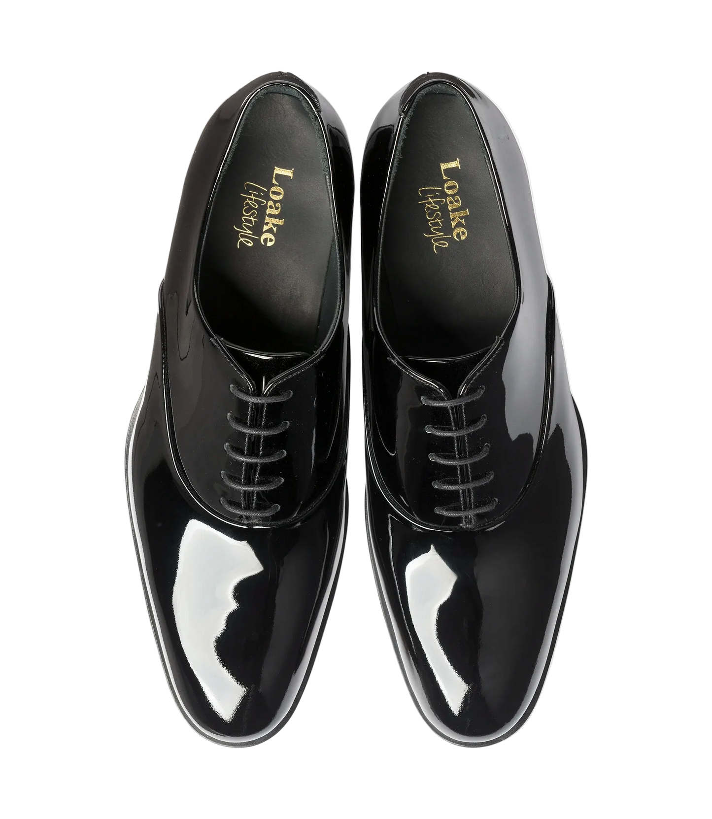 Loake- Black Patent Leather Oxford