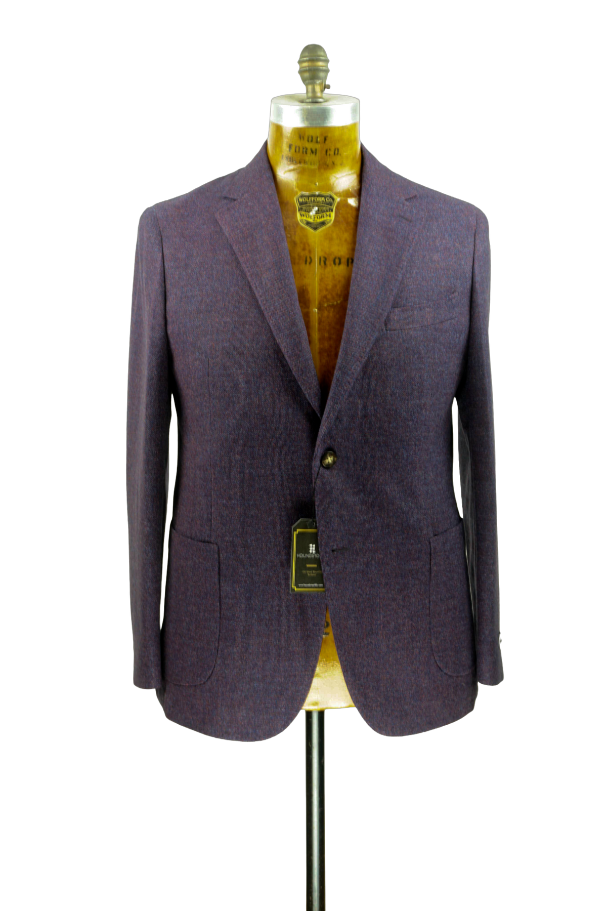 Jacket-Purple Hopsack-1021311