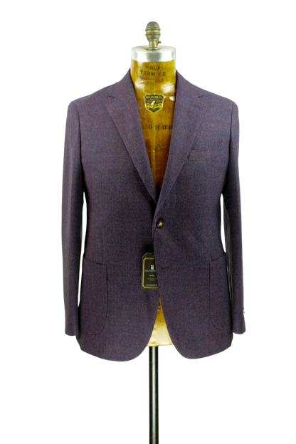 Jacket-Purple Hopsack-1021311