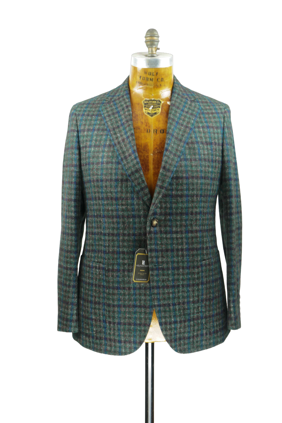Jacket-Grn/Blue/Burg Plaid-TQ1923
