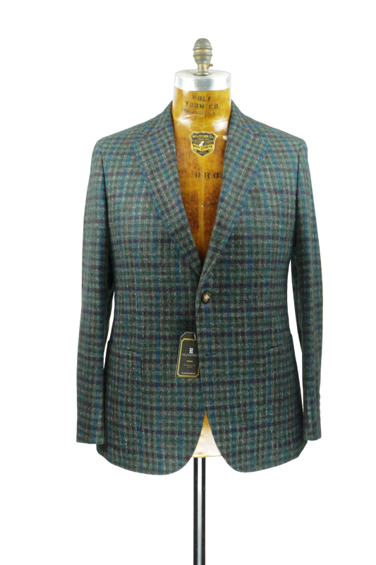 Jacket-Grn/Blue/Burg Plaid-TQ1923