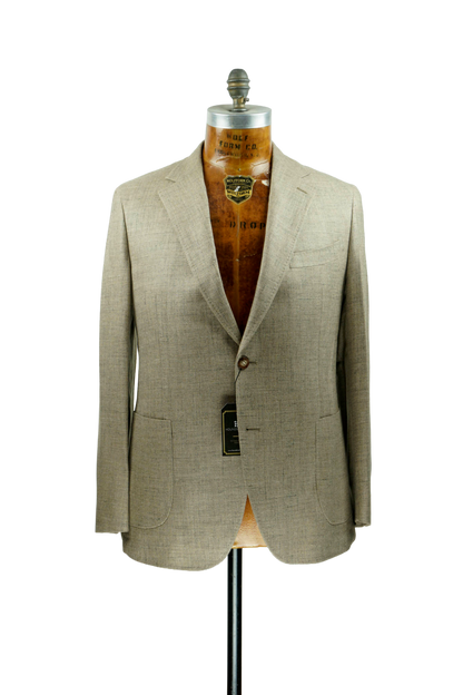 Oatmeal Jacket -  Cashmere/Silk/Linen -450623