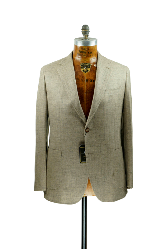 Oatmeal Jacket -  Cashmere/Silk/Linen -450623