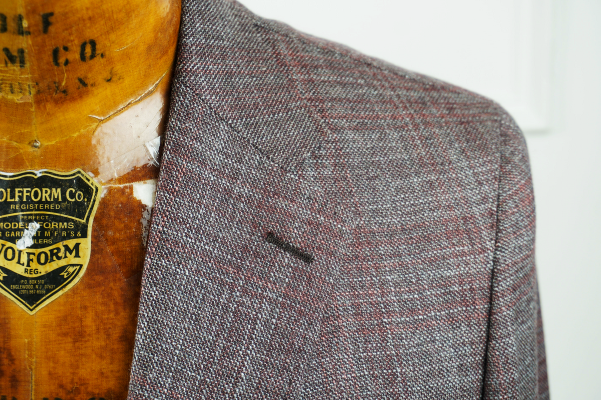 Jacket-Brown/Pink Plaid-30918