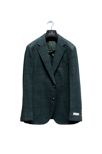 Jacket-Green/Red Windowpane-249522