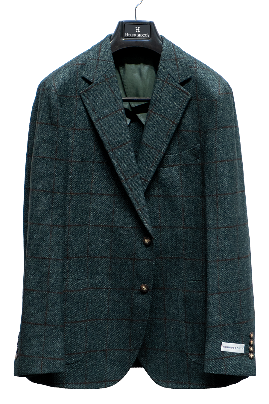 Jacket-Green/Red Windowpane-249522